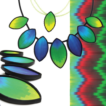 Polymeerklei Bargello Juwelen