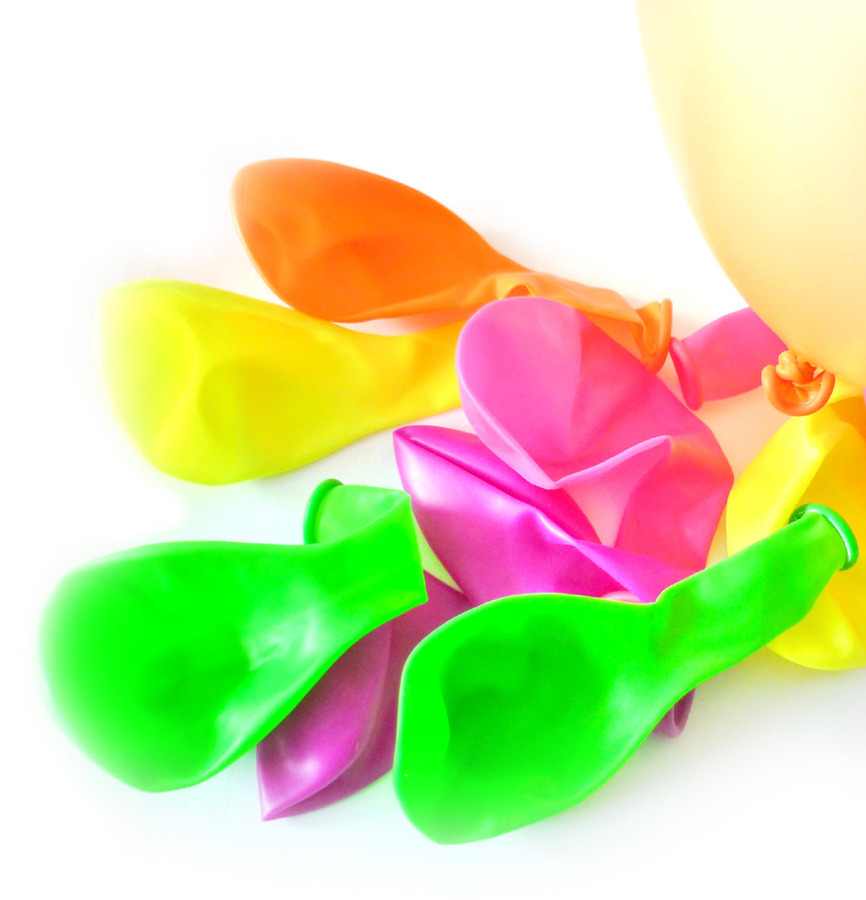 Ballons néons 