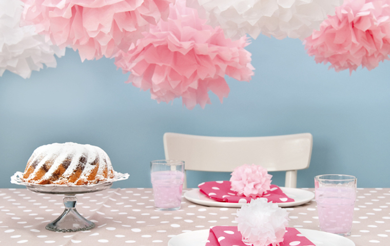 Zeidepapier deco voor feestjes