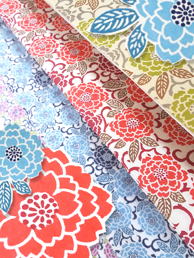 Papiers japonais Awagami Nara Yuzen