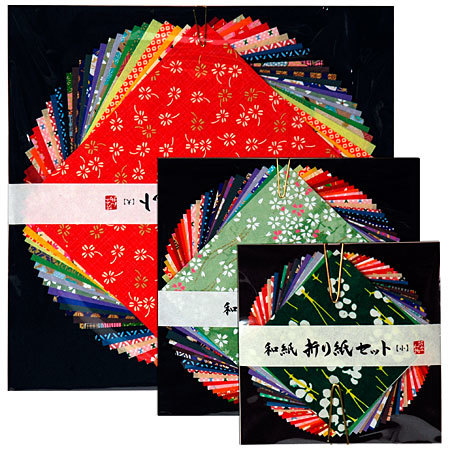 Assortiment papiers origami Awagami