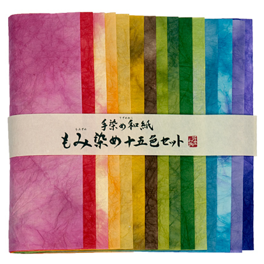 Momizome papier voor cartonnage van Awagami