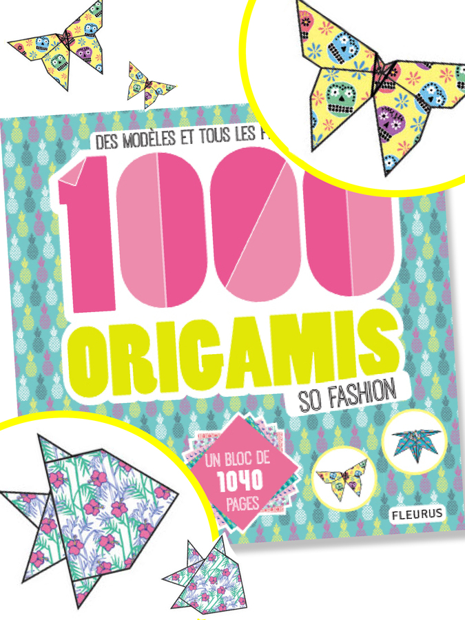 1000 Origami : sets en modellen