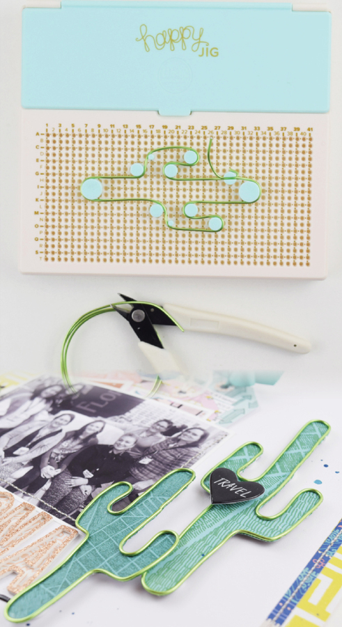Happy Jig van We R Memory Keepers : Een toffe cactus !