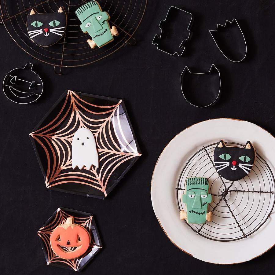 Emporte-pièces pour biscuits d'Halloween avec Meri Meri