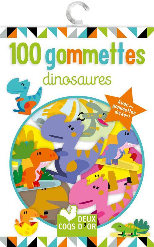 100 dinostickers door Deux Coqs d'Or