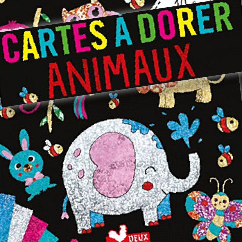 Cartes à dorer de Deux Coqs d'Or