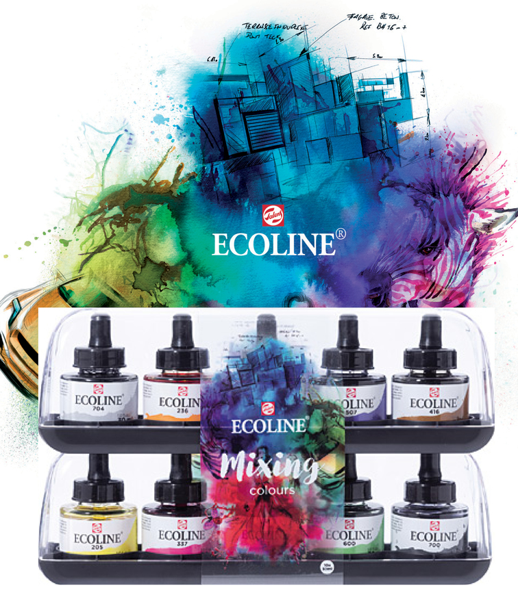 Ecoline Mixing Colors : Sets d'encre