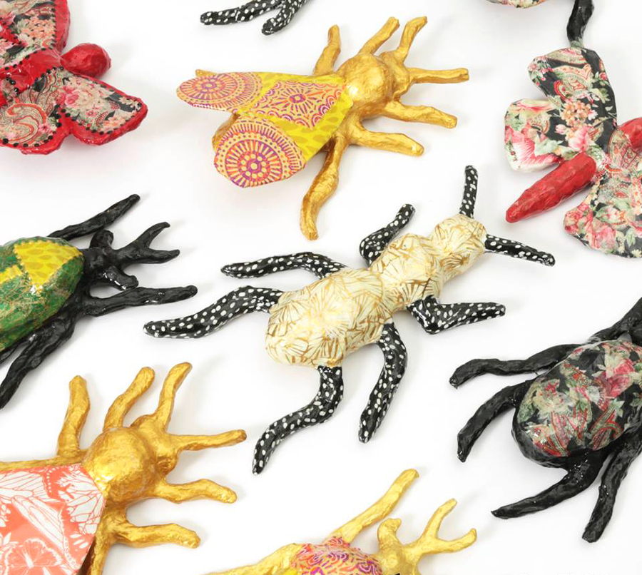 Decopatch : insecten en leuke papieren