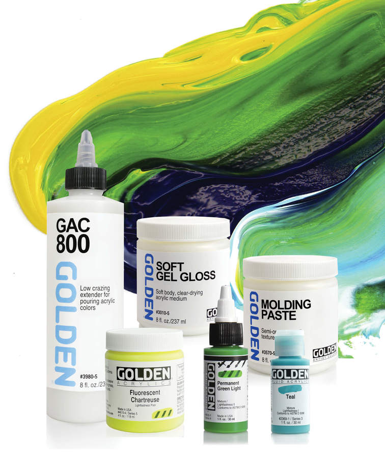 Golden Acrylic mediums 