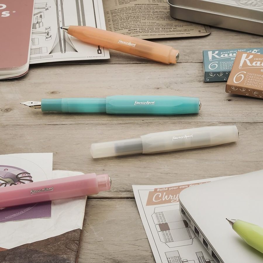 Kaweco Frosted Sport : 6 couleurs de stylos