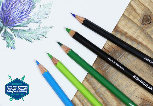 Design Journey van Staedtler : Kleurrijke kleurpotloden