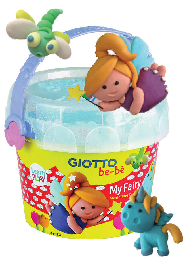 3-5 jarige cadeaus : Boetseeremmer My Fairy Modelling Bucket van Giotto