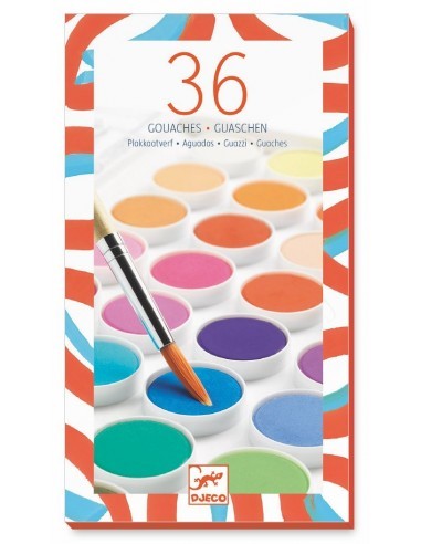 Cadeaux 3-5 ans : Gouaches de Djeco