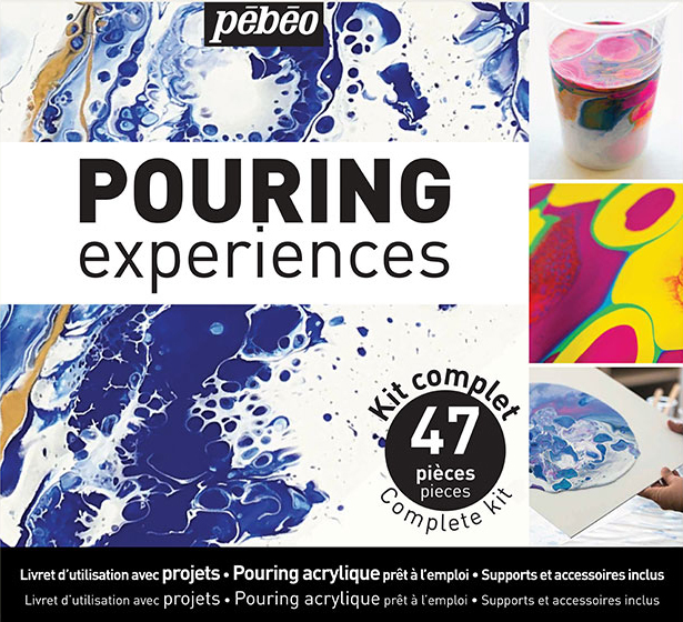 Idée cadeau : le kit complet Pébéo Pouring Experiences