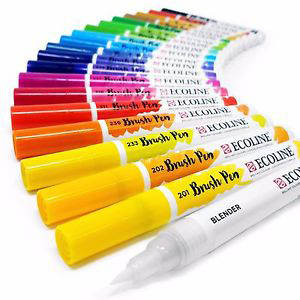 Idée Cadeau : Ecoline Brushpens