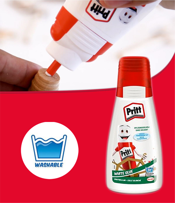 De knutsellijm van Pritt 