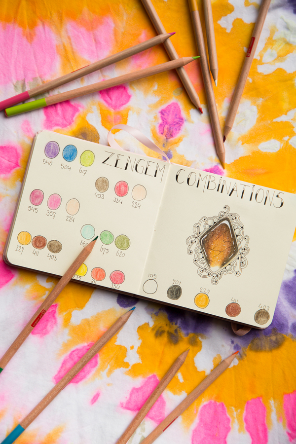 Carnets colorés avec les Sketch Book de Talens