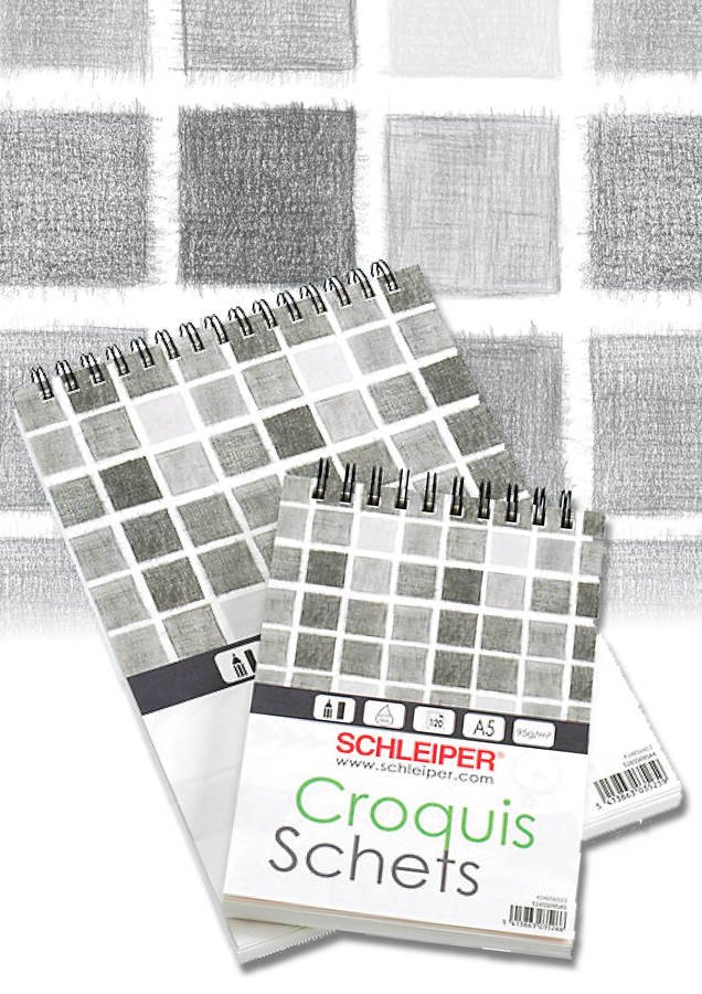Bloc de papier Croquis Schleiper
