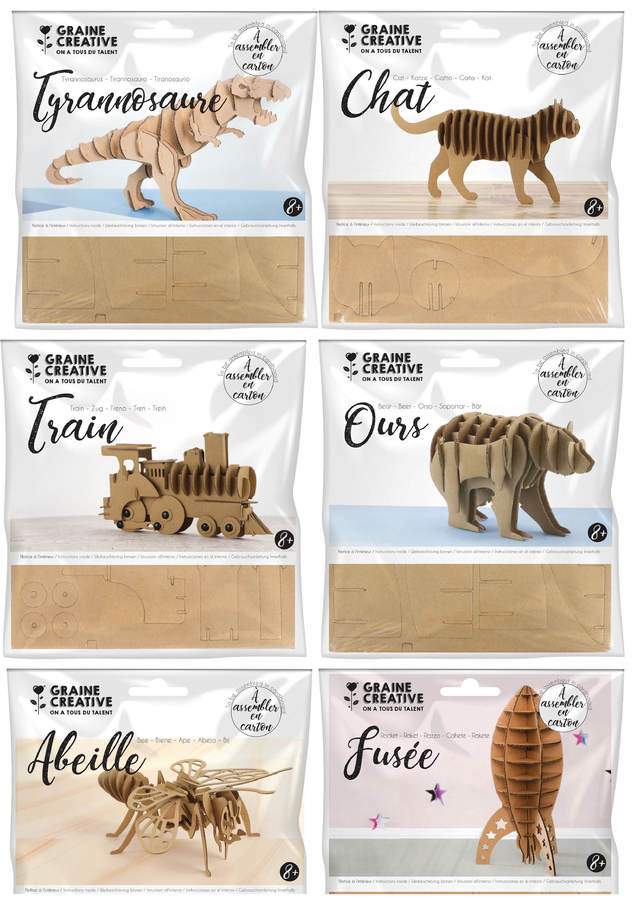 Maquettes 3D : petits et grand modèles