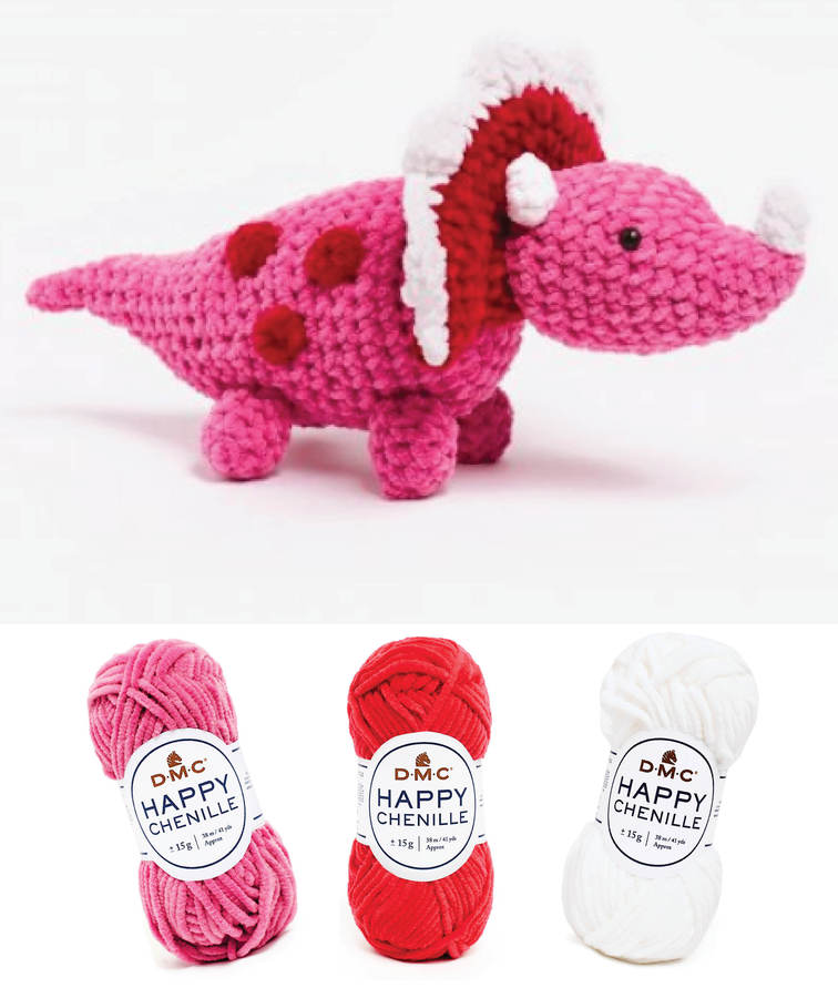 Dinosaures Amigurumi par DMC