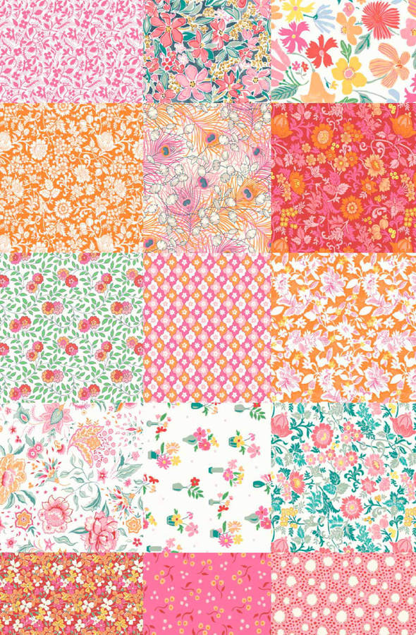 Eclectische en levendige kleuren voor de nieuwe Liberty-collectie