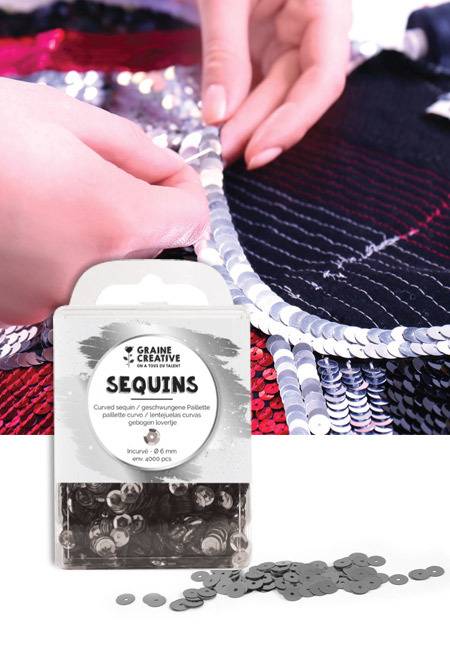  Sequins lavables à broder par Graine Créative