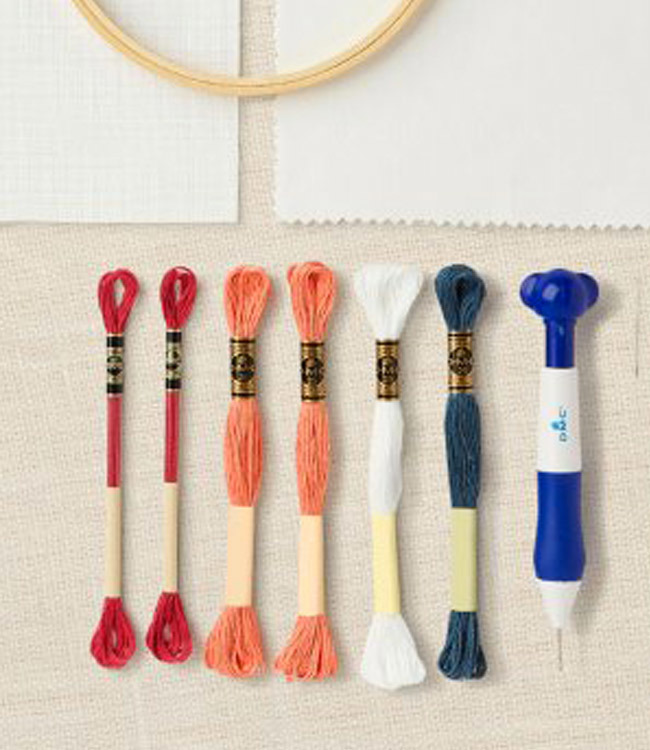 Apprendre à broder avec les sets cadeaux DMC