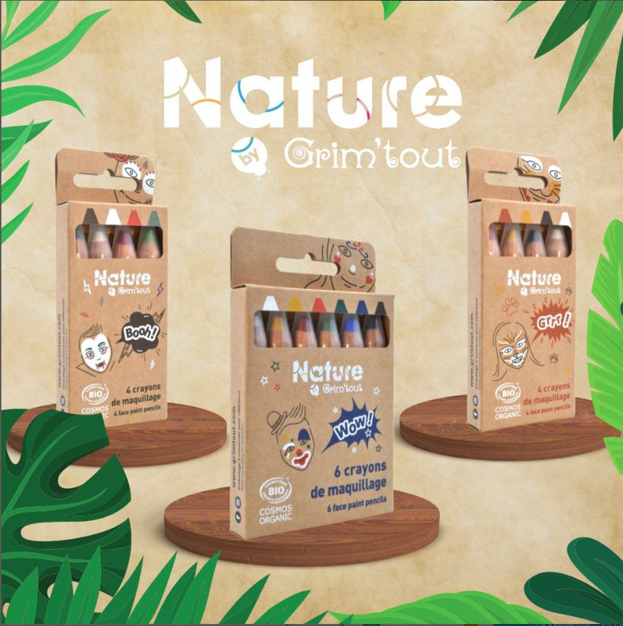 Eco-verantwoorde kindermake-up: Nature by Grim'tout