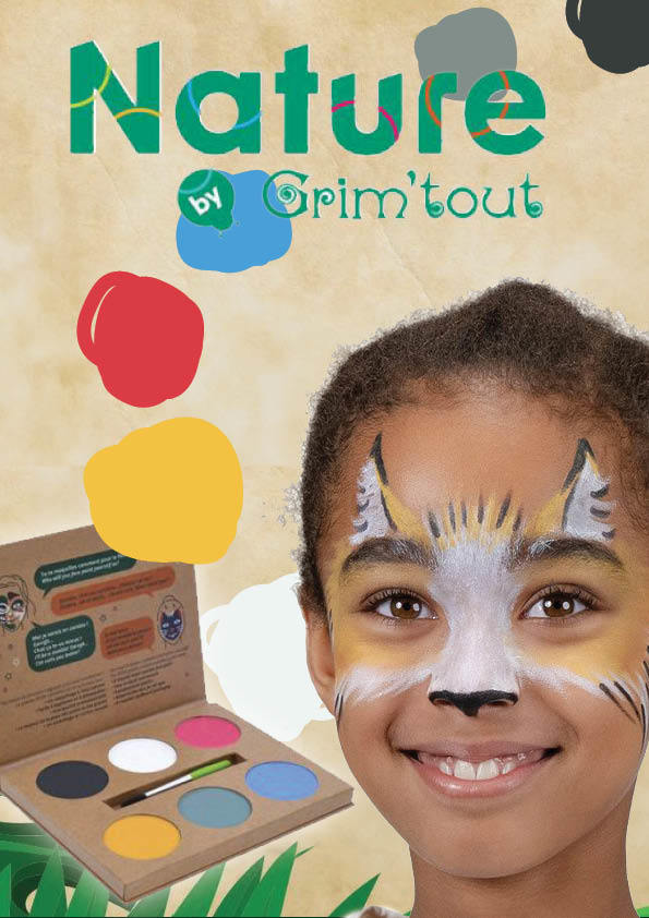 Grim'tout Make-up palet: 99% natuurlijke oorsprong