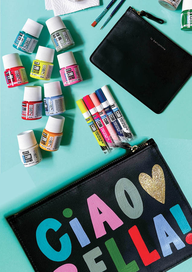 SETACOLOR CUIR de Pébéo - Customiser le cuir et simili cuir