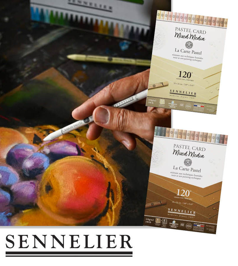 Papier Pastel pour Crayons Pastel de Sennelier